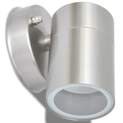 VIDAXL Applique Murale Led D'extérieur 2 Pcs Acier 10 VIDAXL Applique Murale Led D'extérieur 2 Pcs Acier -Konst Decor Magasin 03fcb159a32fa951