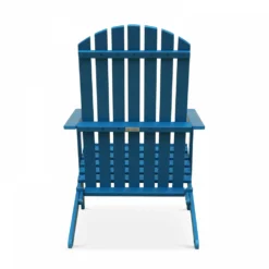 Lot De 2 Fauteuils Pliant En Bois D'eucalyptus Bleu Pacific 7 Lot De 2 Fauteuils Pliant En Bois D'eucalyptus Bleu Pacific -Konst Decor Magasin 05465b55b0960390