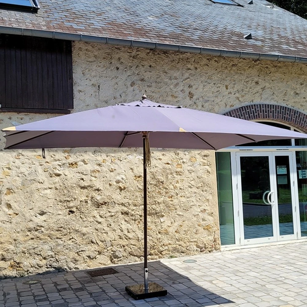 Parasol Droit 4x3 M Gris Pegasia 1 Parasol Droit 4x3 M Gris Pegasia