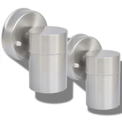 VIDAXL Applique Murale Led D'extérieur 2 Pcs Acier 9 VIDAXL Applique Murale Led D'extérieur 2 Pcs Acier -Konst Decor Magasin 0875cd6f45a7d998