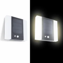 Applique Murale Solaire Led Aluminium Blanche 6 Applique Murale Solaire Led Aluminium Blanche -Konst Decor Magasin 092e2740a2e6b0b4