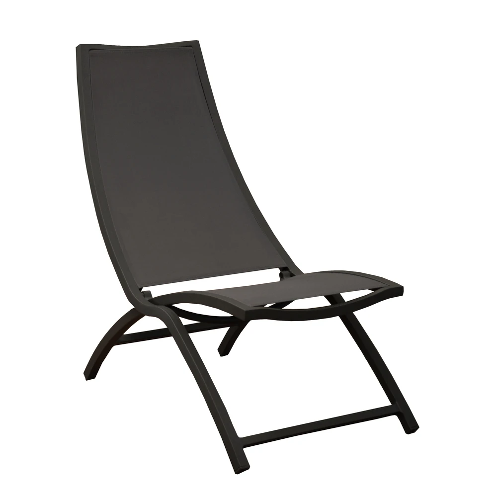 Fauteuil Summer Florence Graphite/graphite 1 Fauteuil Summer Florence Graphite/graphite