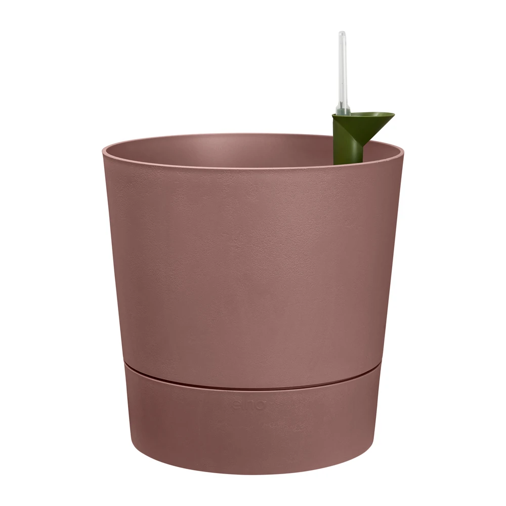 Elho Pot Greensense Aqua Care Rond Avec Réserve D'eau Brun Argile D.35cm 1 Elho Pot Greensense Aqua Care Rond Avec Réserve D'eau Brun Argile D.35cm