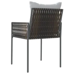 VIDAXL Chaises De Jardin Et Coussins Lot De 2 Marron 54x61x83 Cm Rotin 12 VIDAXL Chaises De Jardin Et Coussins Lot De 2 Marron 54x61x83 Cm Rotin -Konst Decor Magasin 1330378fd9d1373b