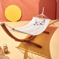 Hamac Sur Pied En Bois Blanc 11 Hamac Sur Pied En Bois Blanc -Konst Decor Magasin 18d81285b9f0185e