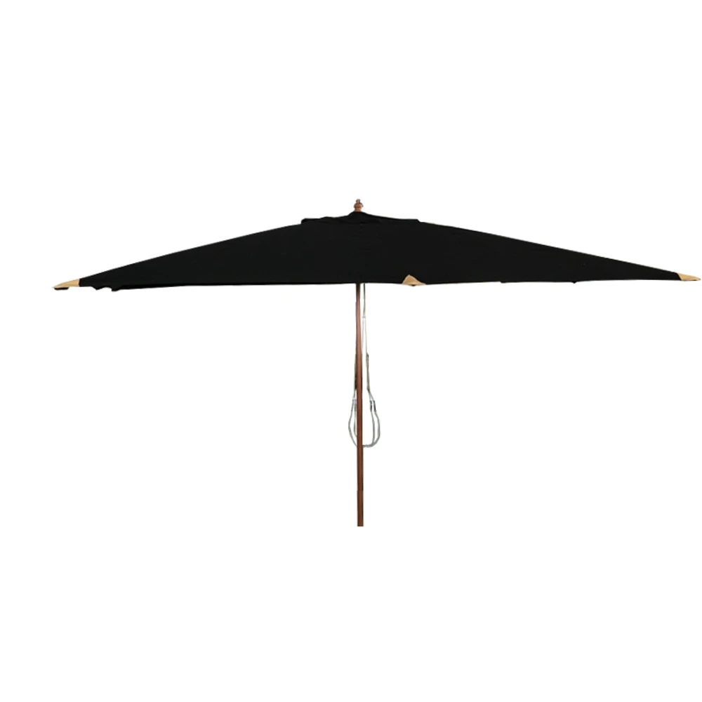 Parasol Droit 4x3 M Noir Pegasia 2 Parasol Droit 4x3 M Noir Pegasia – Image 2