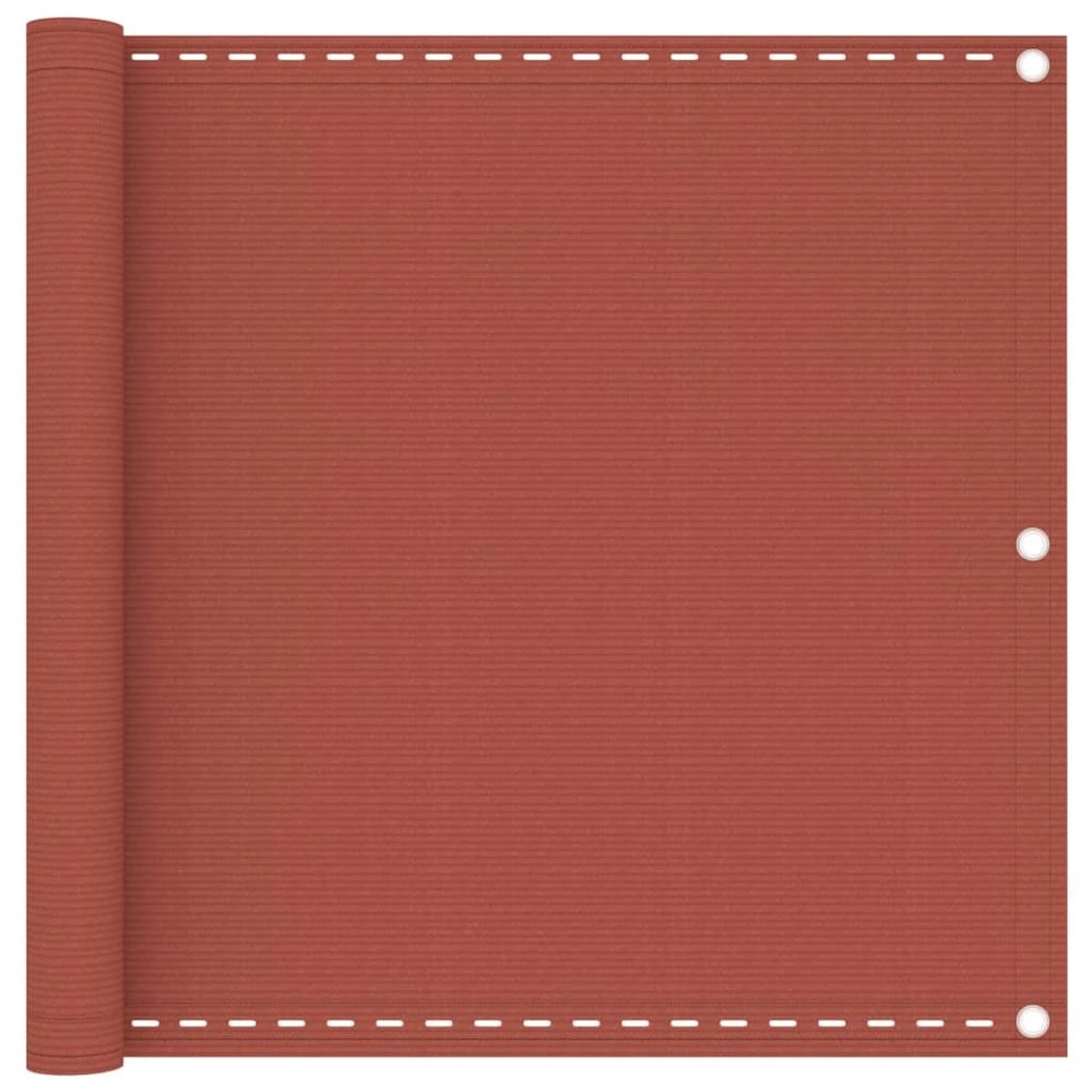VIDAXL Écran De Balcon Terre Cuite 90x500 Cm Pehd 1 VIDAXL Écran De Balcon Terre Cuite 90x500 Cm Pehd