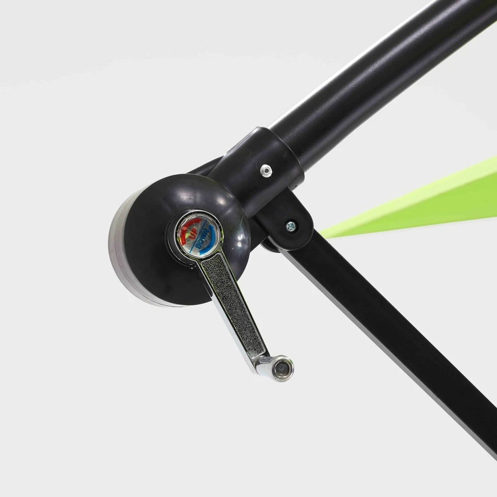 Parasol Déporté Carré 3x3m Aluminium Vert 6 Parasol Déporté Carré 3x3m Aluminium Vert – Image 6