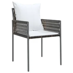 VIDAXL Chaises De Jardin Et Coussins Lot De 2 Marron 54x61x83 Cm Rotin 9 VIDAXL Chaises De Jardin Et Coussins Lot De 2 Marron 54x61x83 Cm Rotin -Konst Decor Magasin 26e38dd3dfd1b06c