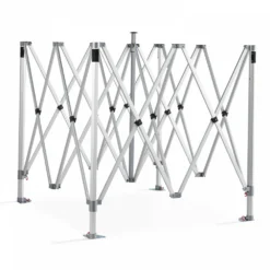 Tente Pliante M2 En Aluminium 3x3m 480g/m² 50mm Blanc -Konst Decor Magasin 2f636b204cf4d1da