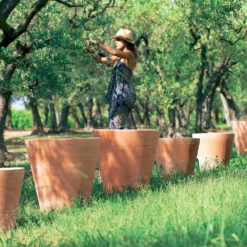 Cuvier Contemporain En Terre Cuite Ø 47 X H. 48cm 7 Cuvier Contemporain En Terre Cuite Ø 47 X H. 48cm -Konst Decor Magasin 340892 010