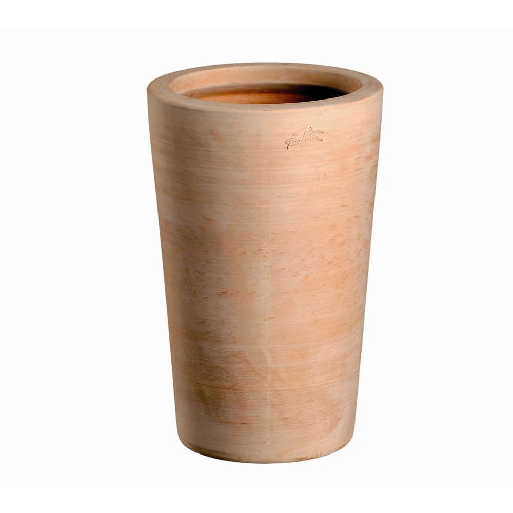 Cuvier Haut Droit En Terre Cuite Ø 37 X H. 60cm 1 Cuvier Haut Droit En Terre Cuite Ø 37 X H. 60cm
