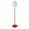 Lampadaire En Acier Rouge
