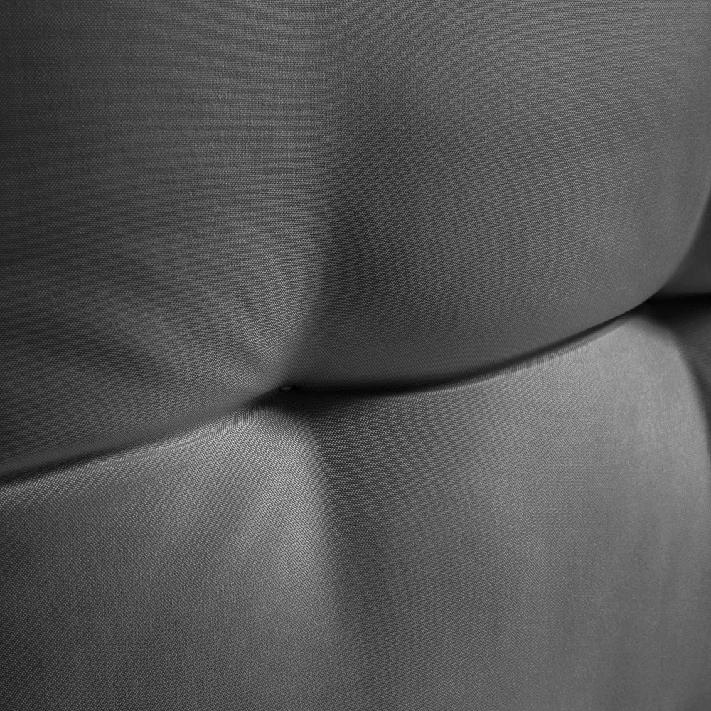 Coussin Palette Dossier Polyester Anthracite 60 X 40 X 12 Cm 4 Coussin Palette Dossier Polyester Anthracite 60 X 40 X 12 Cm – Image 4