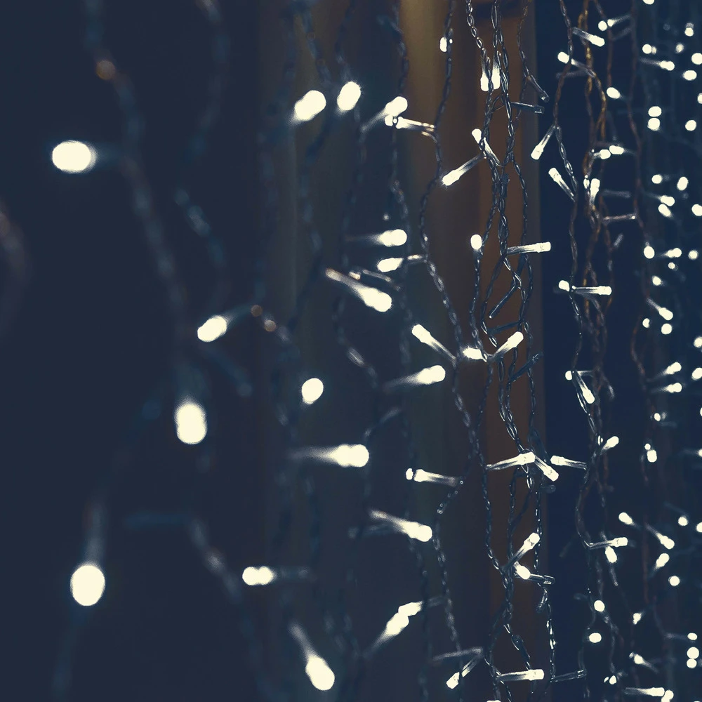 Guirlande 100 Mini Led Blanches 12m 2 Guirlande 100 Mini Led Blanches 12m – Image 2