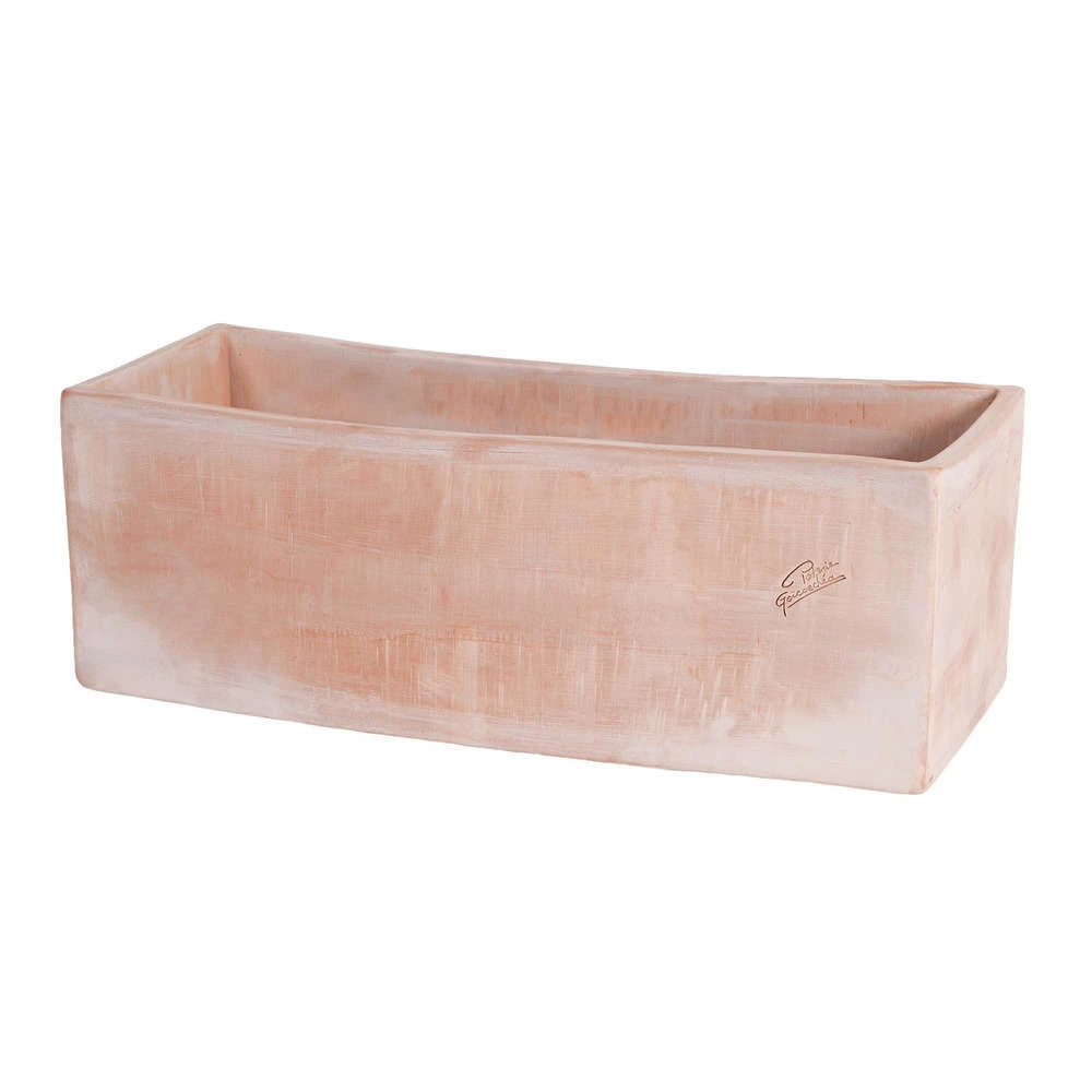 Jardinière En Terre Cuite 60x24x24cm 1 Jardinière En Terre Cuite 60x24x24cm