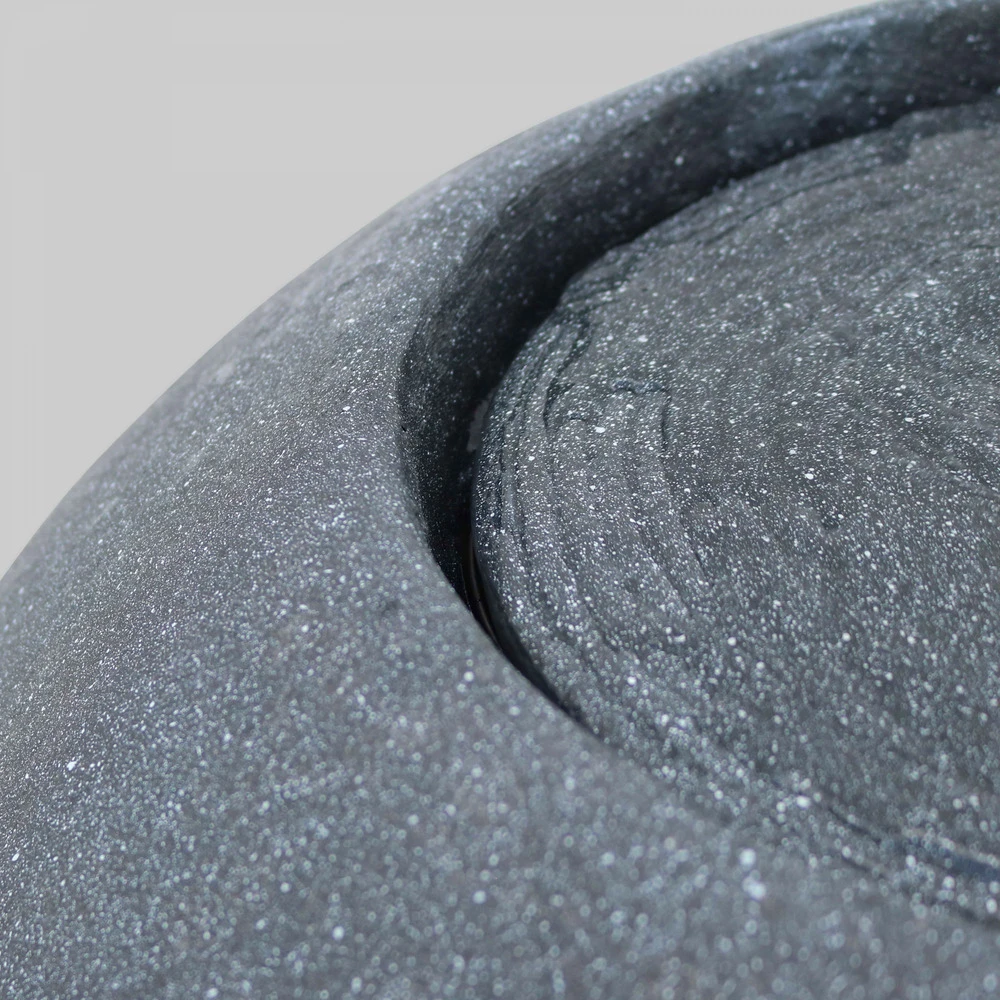 Fontaine De Jardin Ronde En Pierre Reconstituée 4 Fontaine De Jardin Ronde En Pierre Reconstituée – Image 4