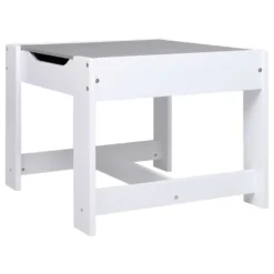 VIDAXL Table Pour Enfants Avec 2 Chaises Blanc Mdf 11 VIDAXL Table Pour Enfants Avec 2 Chaises Blanc Mdf -Konst Decor Magasin 52b9b0766707742d