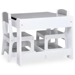 VIDAXL Table Pour Enfants Avec 2 Chaises Blanc Mdf 10 VIDAXL Table Pour Enfants Avec 2 Chaises Blanc Mdf -Konst Decor Magasin 555d6298013a3e4a