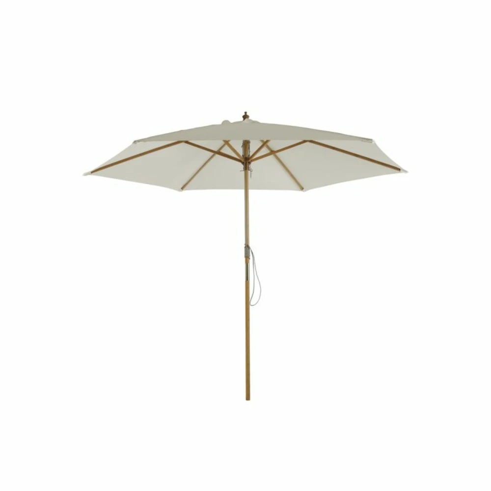 Parasol Droit Poema En Bambou Contreplaqué Et Tissu Beige Clair 1 Parasol Droit Poema En Bambou Contreplaqué Et Tissu Beige Clair