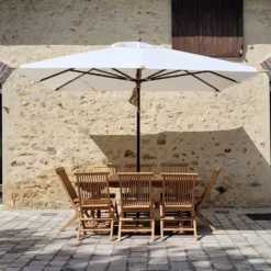 Parasol Droit 3x3 M écru Pegasia 9 Parasol Droit 3x3 M écru Pegasia -Konst Decor Magasin 597a33004ab1c8c8