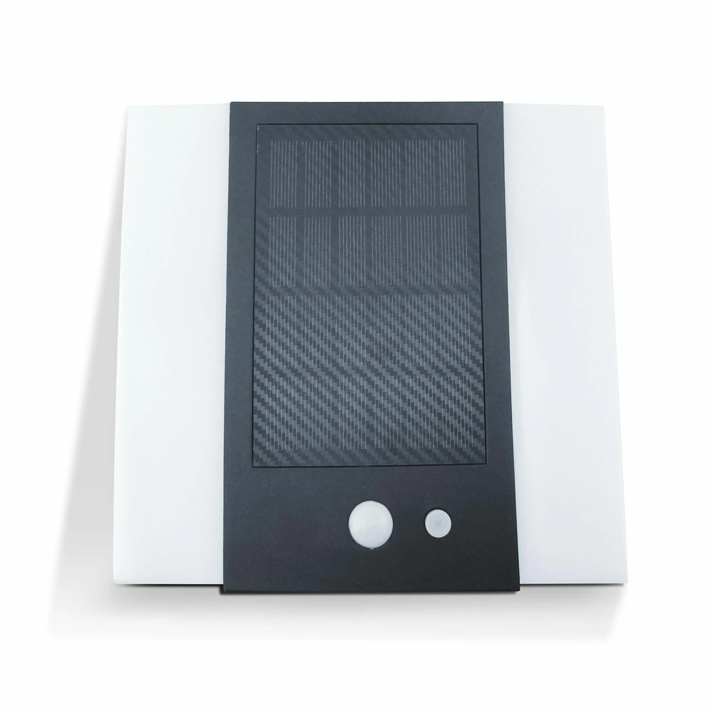 Applique Murale Solaire Led Aluminium Blanche 2 Applique Murale Solaire Led Aluminium Blanche – Image 2