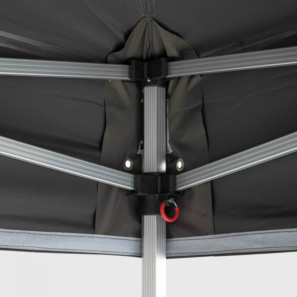 Tente Pliante 4x4m Et 4 Poids De Lestage Gris 3 Tente Pliante 4x4m Et 4 Poids De Lestage Gris – Image 3