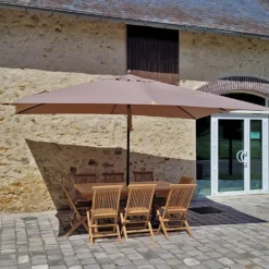 Parasol Droit 4x3 M Taupe Pegasia 9 Parasol Droit 4x3 M Taupe Pegasia -Konst Decor Magasin 5b9e0d7d782bf49b