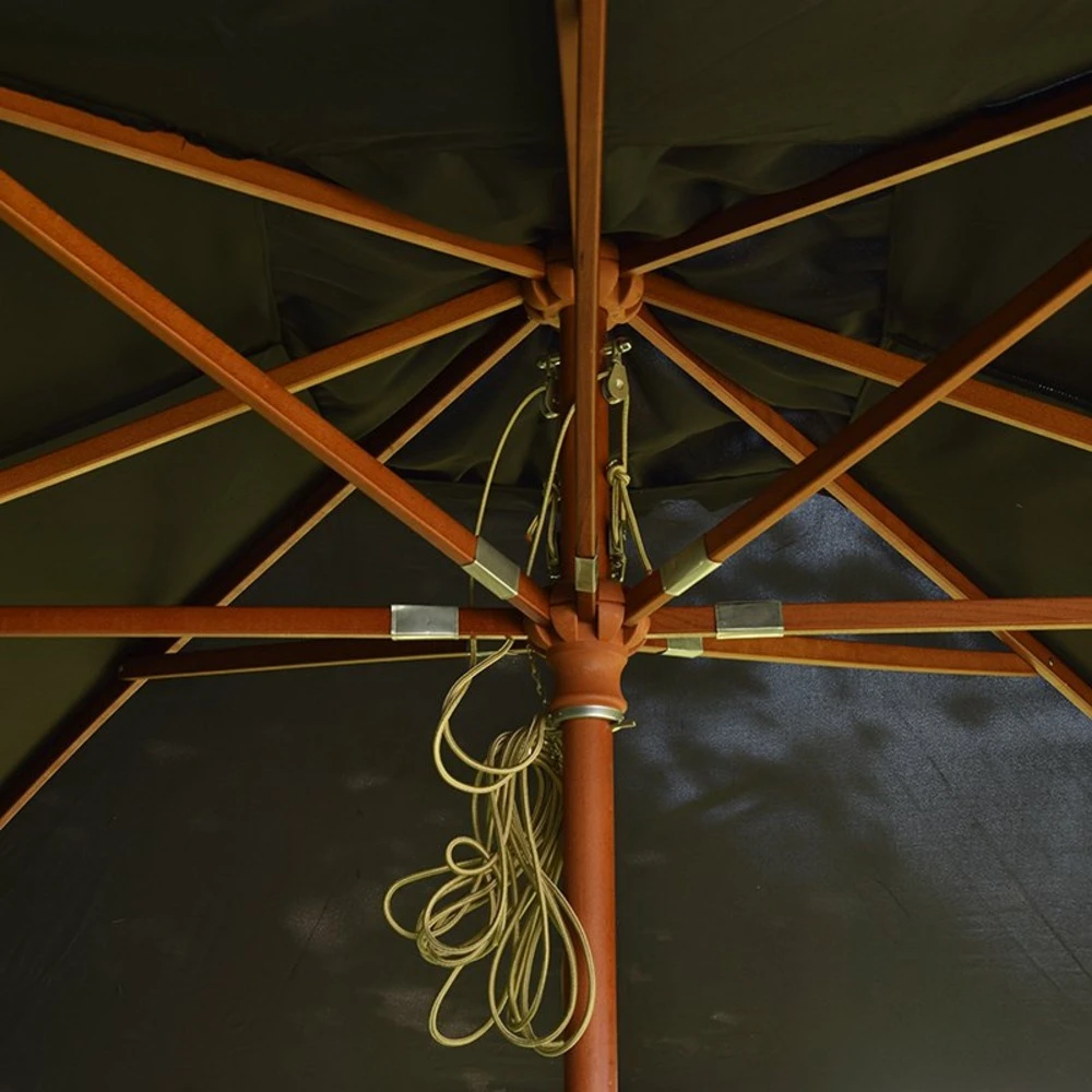 Parasol Droit 4x3 M Noir Pegasia 4 Parasol Droit 4x3 M Noir Pegasia – Image 4