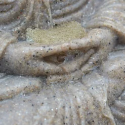 Fontaine Bouddha Assis En Pierre Reconstituée Avec Led -Konst Decor Magasin 60639d75d9fd5c50