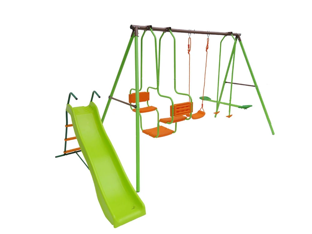 Portique Acier "ludo" - 1.96m - 4 Agrès 2 Portique Acier "ludo" - 1.96m - 4 Agrès – Image 2