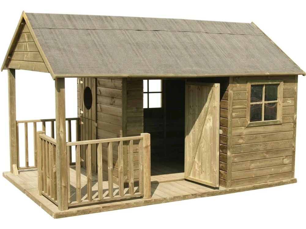 Maisonnette En Bois "szymon" 1 Maisonnette En Bois "szymon"