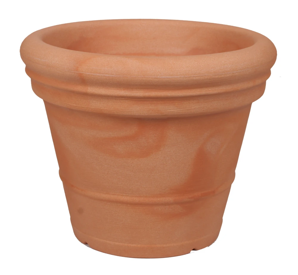 Pot Plastique, Parfaite Imitation Poterie En Terre Cuite ø65 H54 (100 Litres) 1 Pot Plastique, Parfaite Imitation Poterie En Terre Cuite ø65 H54 (100 Litres)