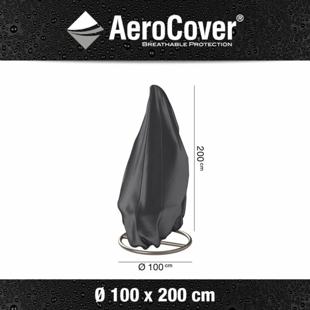 Aerocover Housse De Protection Pour Fauteuil Suspendu ø100 Cm 2 Aerocover Housse De Protection Pour Fauteuil Suspendu ø100 Cm – Image 2