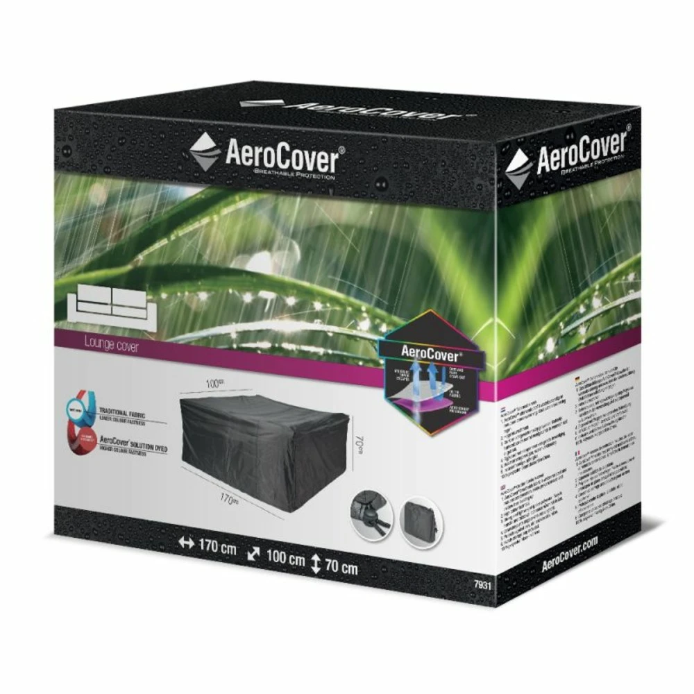 Aerocover Housse De Protection Pour Canapé Extérieur L170cm 4 Aerocover Housse De Protection Pour Canapé Extérieur L170cm – Image 4
