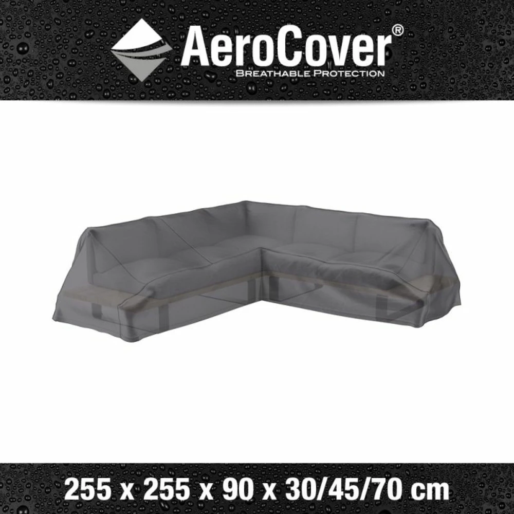 Aerocover Housse De Protection Pour Salon De Jardin D'angle L255 Cm 3 Aerocover Housse De Protection Pour Salon De Jardin D'angle L255 Cm – Image 3