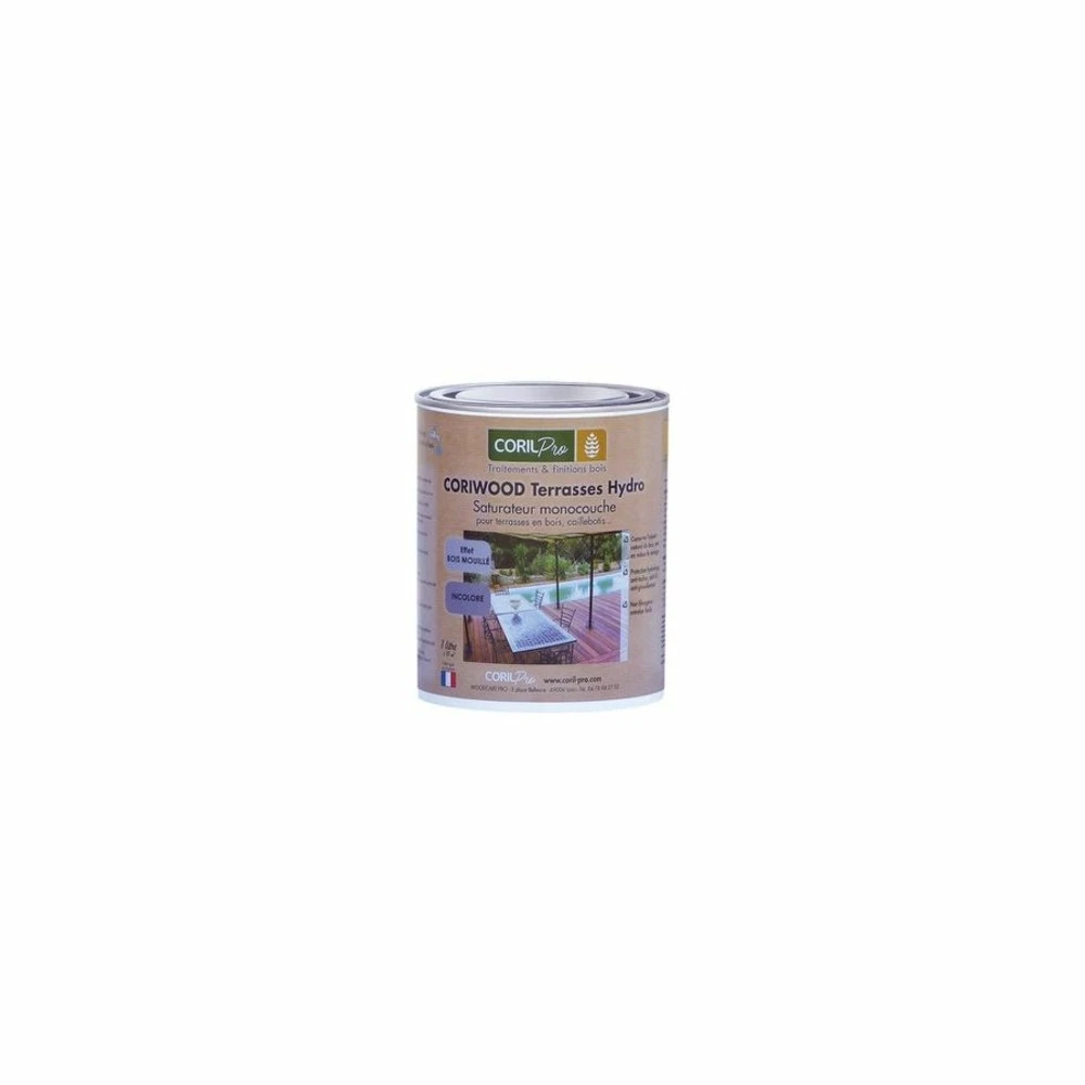 Saturateur Monocouche Terrasse Bois Incolore Jerican 1l-corilpro 1 Saturateur Monocouche Terrasse Bois Incolore Jerican 1l-corilpro