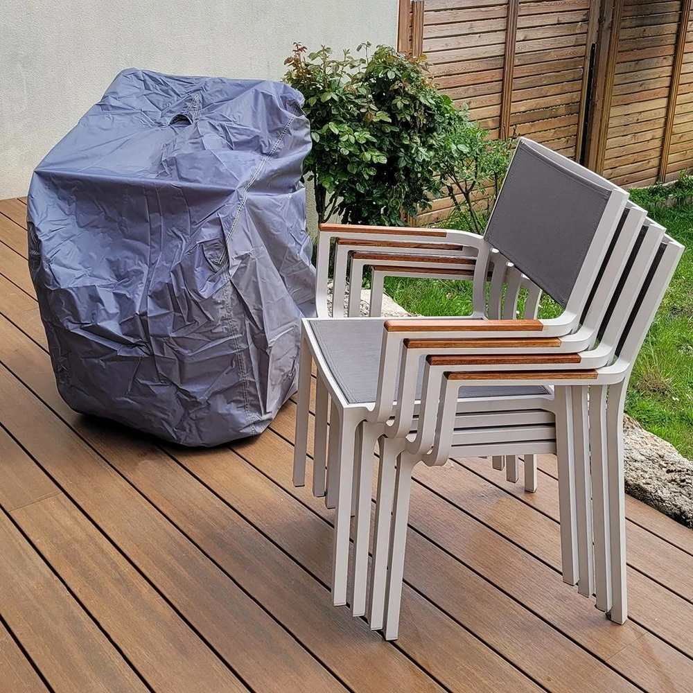 Housse Pour 4 Chaises De Jardin Empilées 3 Housse Pour 4 Chaises De Jardin Empilées – Image 3