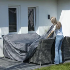 Madison Housse De Meubles D'extérieur 130 X 130 X 85 Cm Gris 10 Madison Housse De Meubles D'extérieur 130 X 130 X 85 Cm Gris -Konst Decor Magasin 6364b90ec8da03.66452659