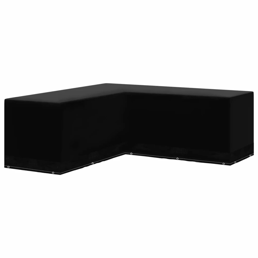 VIDAXL Housse De Salon De Jardin Forme De L 12 œillets 250x250x90 Cm 1 VIDAXL Housse De Salon De Jardin Forme De L 12 œillets 250x250x90 Cm