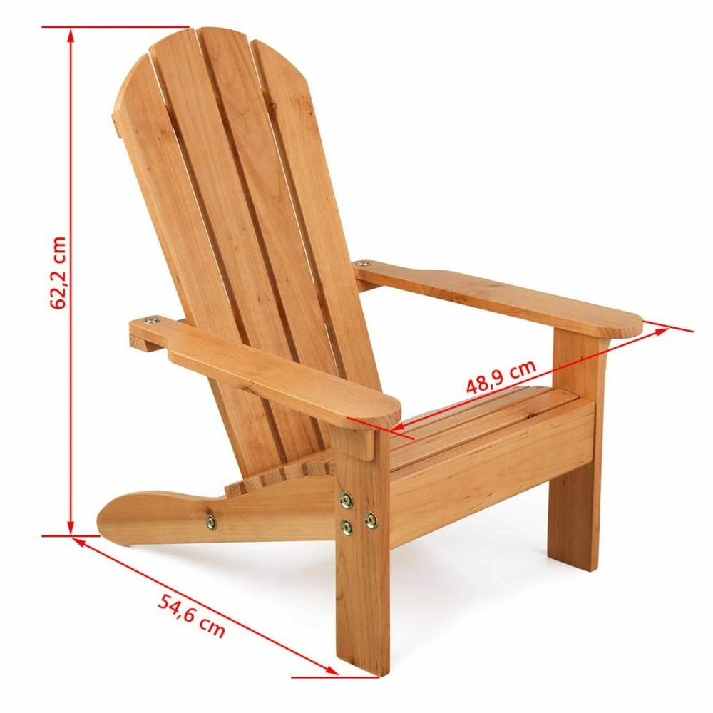 KidKraft Chaise Pour Enfants Bois Marron 00083 3 KidKraft Chaise Pour Enfants Bois Marron 00083 – Image 3