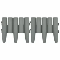 VIDAXL Bordures De Pelouse 36 Pcs Gris 10 M Pp 10 VIDAXL Bordures De Pelouse 36 Pcs Gris 10 M Pp -Konst Decor Magasin 639c623b6a2930.16726789