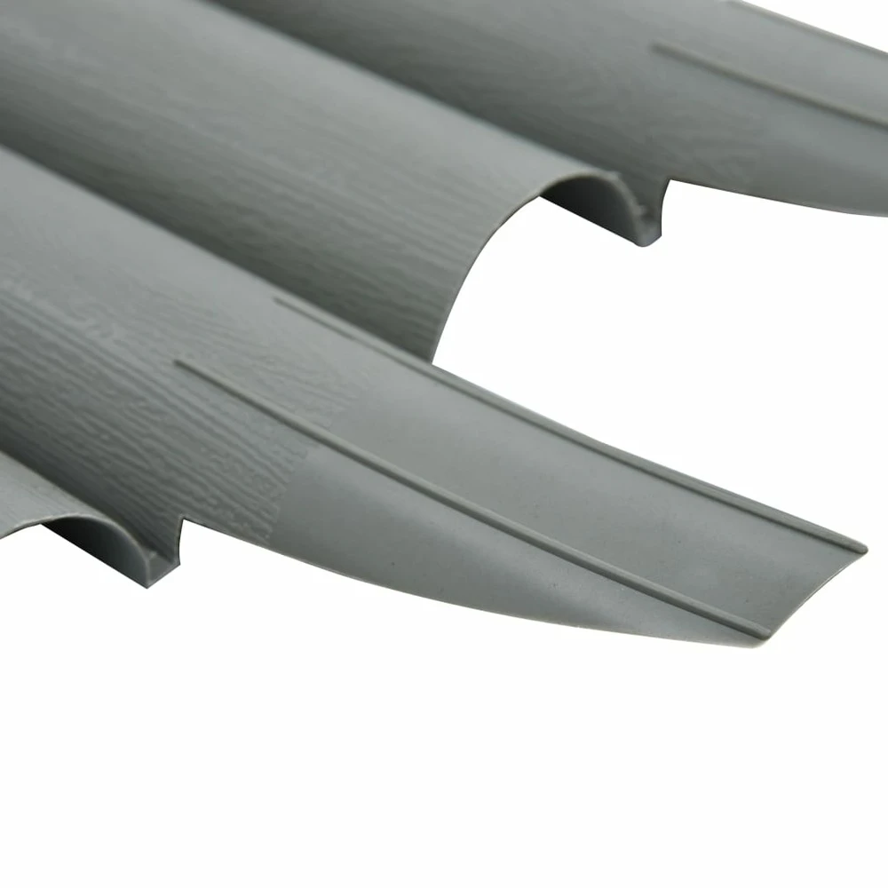 VIDAXL Bordures De Pelouse 36 Pcs Gris 10 M Pp 6 VIDAXL Bordures De Pelouse 36 Pcs Gris 10 M Pp – Image 6