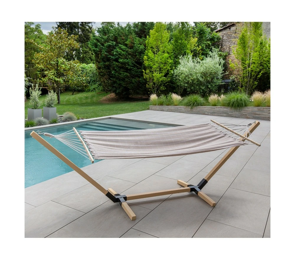 Kigali Xl - Hamac Sur Pied - 1 Place - Beige 3 Kigali Xl - Hamac Sur Pied - 1 Place - Beige – Image 3