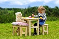 Ensemble Table Et Chaise Enfant En Bois- Table Enfant Avec 2 Chaises - H51x60x36 Cm - M014 7 Ensemble Table Et Chaise Enfant En Bois- Table Enfant Avec 2 Chaises - H51x60x36 Cm - M014 -Konst Decor Magasin 63eb3fcd5e7db4.45553327