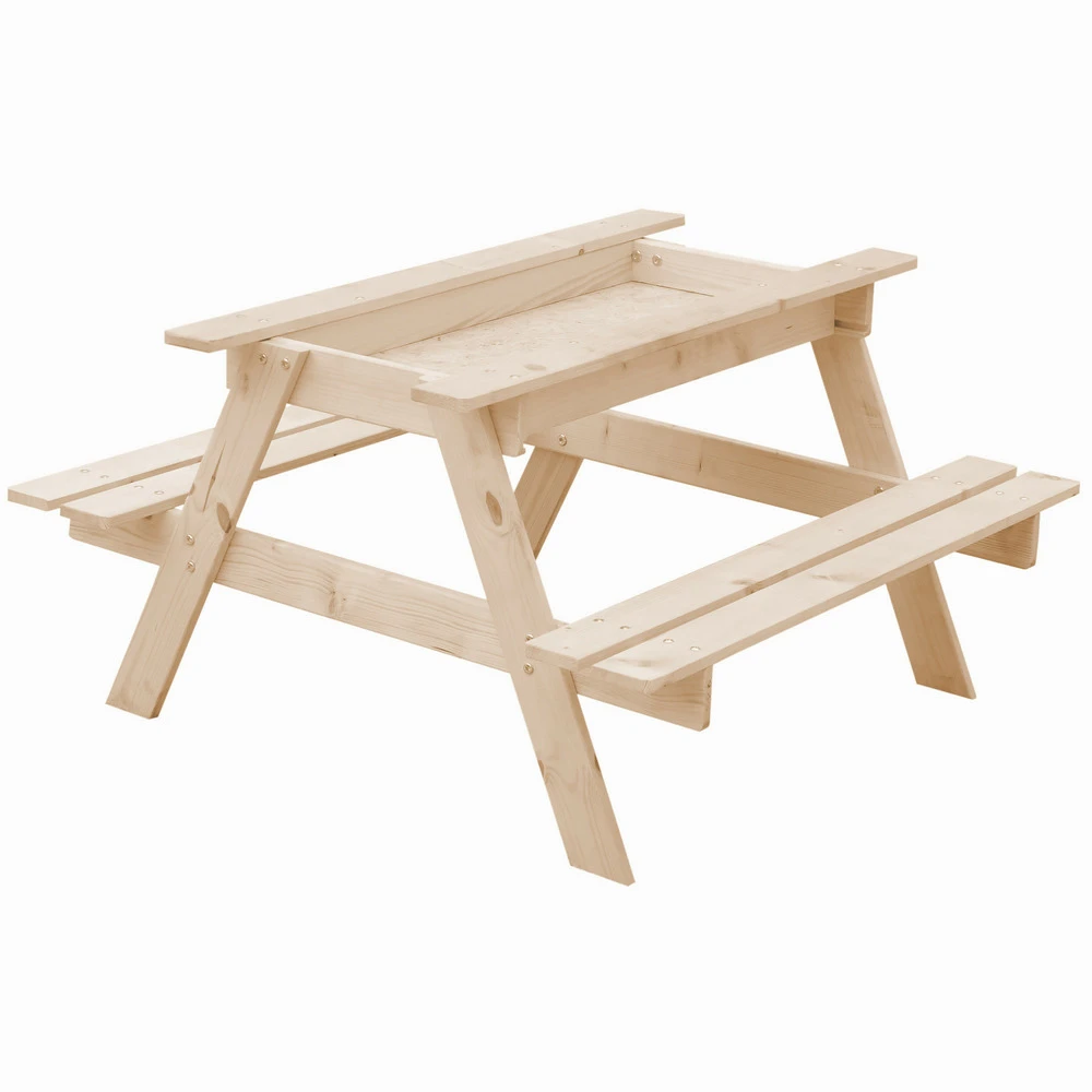 Table Enfant Pour Le Jardin - Table Et Chaise Enfant Avec Boite De Rangement -90x90xh50 Cm - M010-1 2 Table Enfant Pour Le Jardin - Table Et Chaise Enfant Avec Boite De Rangement -90x90xh50 Cm - M010-1 – Image 2