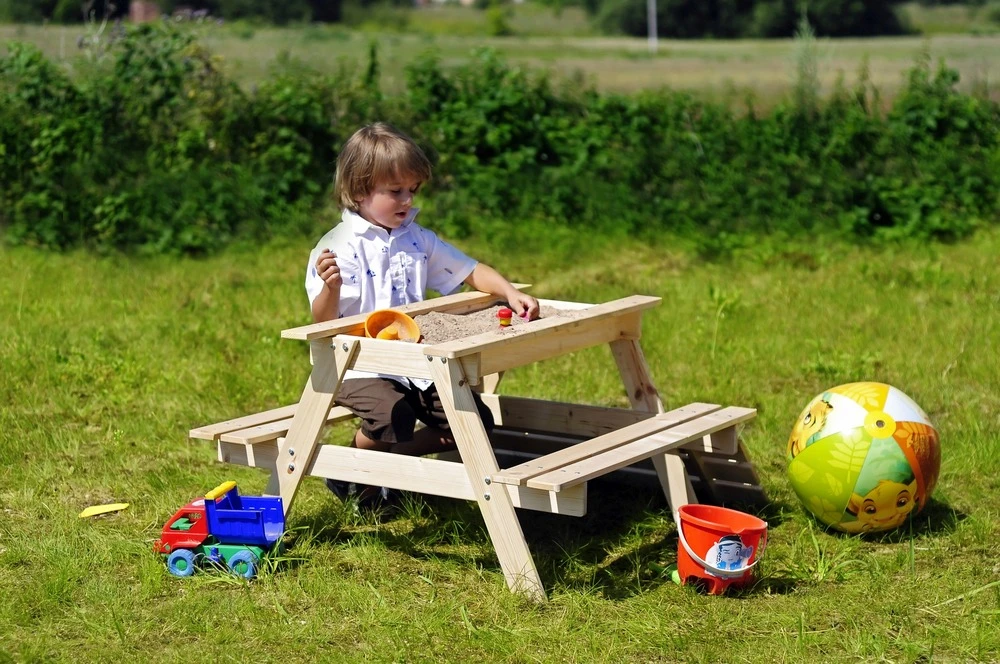 Table Enfant Pour Le Jardin - Table Et Chaise Enfant Avec Boite De Rangement -90x90xh50 Cm - M010-1 4 Table Enfant Pour Le Jardin - Table Et Chaise Enfant Avec Boite De Rangement -90x90xh50 Cm - M010-1 – Image 4