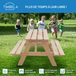 Table Enfant En Bois – Table Et Chaise Enfant - 90x90xh50 Cm - M018-1 13 Table Enfant En Bois – Table Et Chaise Enfant - 90x90xh50 Cm - M018-1 -Konst Decor Magasin 63eb3fd1e0df18.25863601