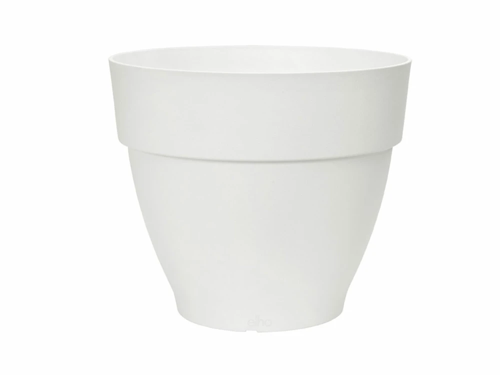 Elho Pot De Fleurs Rond Vibia Campana - ø 47 X H.40 Cm - Blanc 1 Elho Pot De Fleurs Rond Vibia Campana - ø 47 X H.40 Cm - Blanc