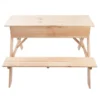 ESSCHERT DESIGN Table Pique Nique Enfant Bac à Sable